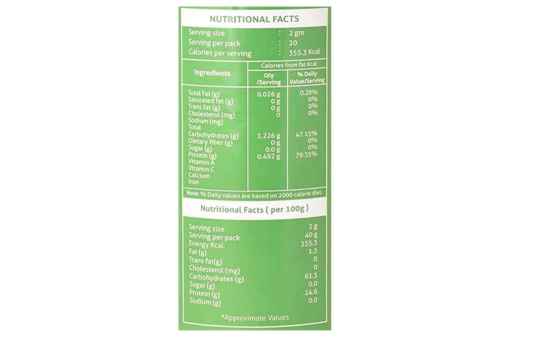 Ayu Fresh Organic Mint Moringa Green Tea   Container  40 grams